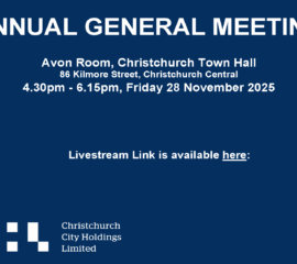 Livestream Link CCHL 2025 Annual General Meeting